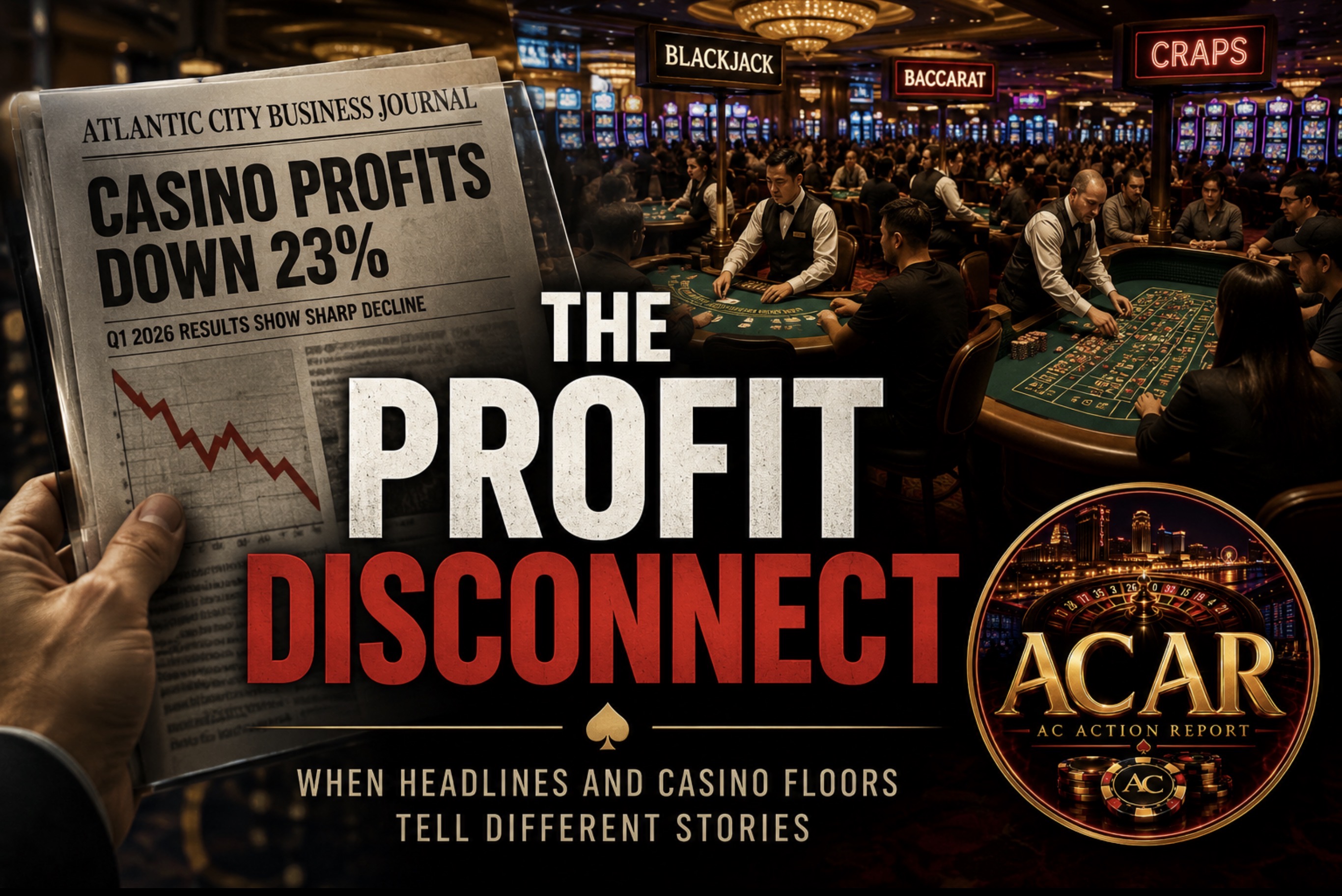 Atlantic City casino profits versus casino win analysis
